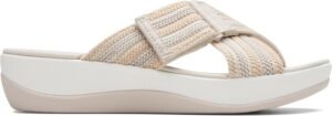 Clarks Women's Arla Wave Slide Sandal