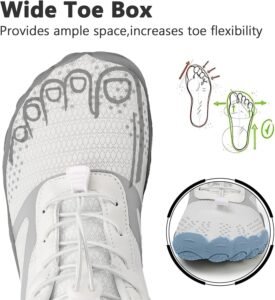 Barefoot Shoes Mens Womens Minimalist Cross Training Shoes with Wide Toe Box Athletic Zero Drop Trail Walking Hiking Running Sneakers - Image 3