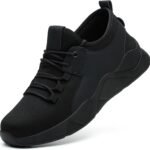 Steel Toe Work Shoes for Men Women丨Non Slip Waterproof Safety Sneakers