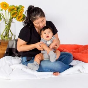 Burt's Bees Baby Newborn Essentials Unisex Organic Cotton Booties - Image 5