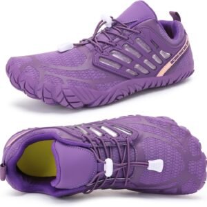 Hike Barefoot Shoes Women Wide Toe Box Zero Drop Minimalist Shoes for Workout Cross-Trainer Walking Hiking Water Grounded Footwear