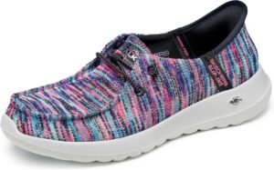 Skechers Women's Hands Free Slip-ins Go Walk Joy Moc Toe Casual Shoe Sneaker