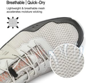 Kricely Water Shoes Men Quick Dry Aqua Shoes Swim Shoes for Men Non-Slip Beach Shoes Outdoor for Surfing - Image 4