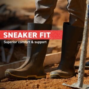 DUNLOP Protective Footwear, Acifort MetMAX, 100% Waterproof Polyblend PVC Material, Comfortable, Flexible, Lightweight and Durable Protective Footwear, MZ2LE02.11, Size 11 US - Image 5