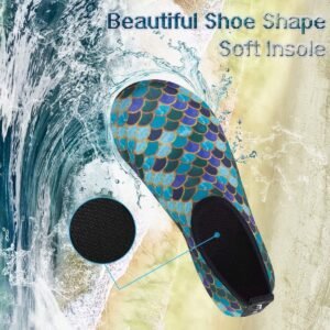 YALOX Water Shoes Women's Men's Outdoor Beach Swimming Aqua Socks Quick-Dry Barefoot Shoes Surfing Yoga Pool Exercise - Image 2