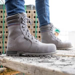 Cat Footwear Women's Echo Waterproof Steel Toe Work Boot - Image 8