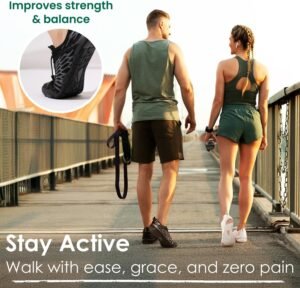 Barefoot Shoes for Women & Men – Minimalist Wide Toe Box Shoes for Natural Posture & Grounding (Black, US Footwear Size System, Adult, Men, Numeric, Wide, 9.5) - Image 6