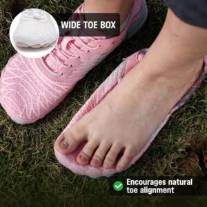 Hike Barefoot Shoes for Womens Mens, 2025 New Comfortable Healthy&Non-Slip Barefoot Vitality Shoes Women's Minimalist Athletic Footwear, Wide Toe Box Water Shoe for Women Men,Hiking Walking Daily Wear - Image 4
