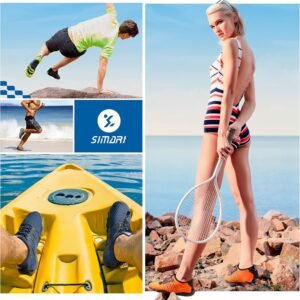 SIMARI Water Shoes for Women Men - Barefoot Quick-Dry Aqua Socks | Lightweight Swim Shoes for Surfing, Swimming, Beach Sports, Kayaking, Diving | Non-Slip Design - Image 7