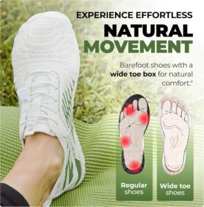 Lazuli Pro - Healthier and Comfortable Feet with Barefoot Shoes, Lightweight Flexible, Arch Support, Wide Walking Shoes (Unisex) - Image 4