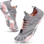 HiGropcore Barefoot Shoes Women Men Hike Minimalist Shoes Wide Toe Box Zero Drop Grounded Footwear for Hiking Walking Daily Wear