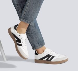 LUCKY STEP Women Classic Retro Gum Sole Fashion Sneakers Casual Tennis Skate Shoe Genuine Leather Walking Footwear Anti Slip Trainers - Image 8