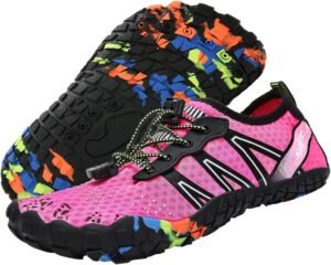 Water Shoes Men Women Barefoot Shoes Outdoor for Beach Aqua Swim Pool River Water Quick Dry Boating Fishing Diving Surfing with Yoga Aerobics