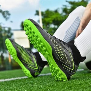 Soccer Cleats Mens Womens Turf Soccer Shoes Indoor Unisex AG TF Football Boots Adult Youth Wide Training Shoes Outdoor - Image 5