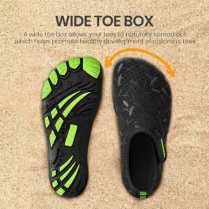 SEEKWAY Barefoot Water Shoes for Kids - Wide Toe Box and Quick-Dry Sand Shoes Toddler for Hiking Swim Beach Pool Kayak Sport Accessories, Camping Essentials Non-Slip for Boys Girls Sizes - Image 3