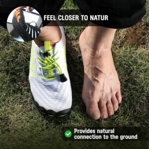 Grounded Footwear for Women Barefoot Shoes,Grounded Footwear for Mens,Hike Barefoot Shoes Womens Footwear,2025 New Comfortable Non-Slip Barefoot Vitality Shoes,Men's Women's Water Shoes Wide Toe Box - Image 4